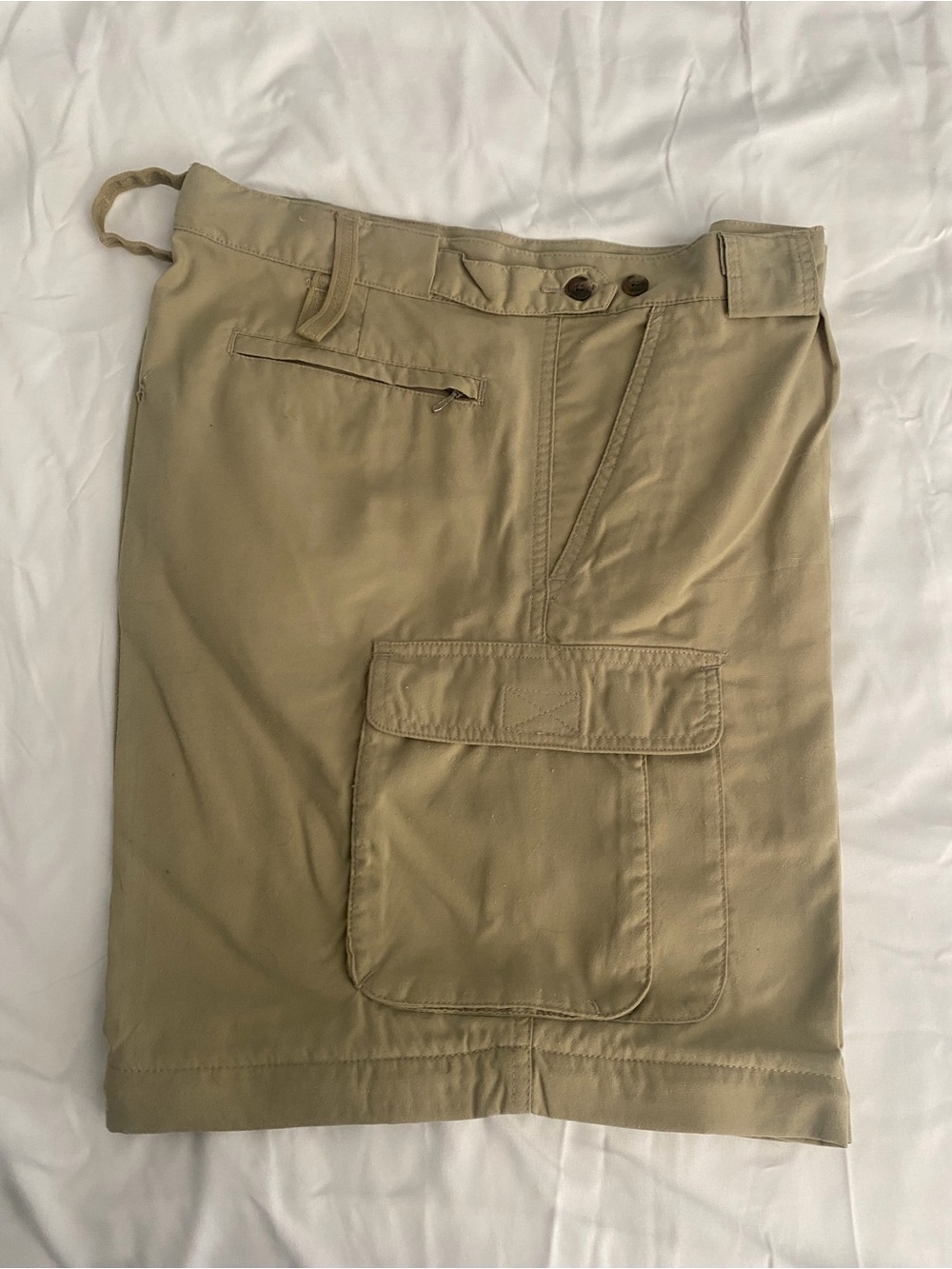 TravelSmith Beige/Tan Lined Waistband Shorts